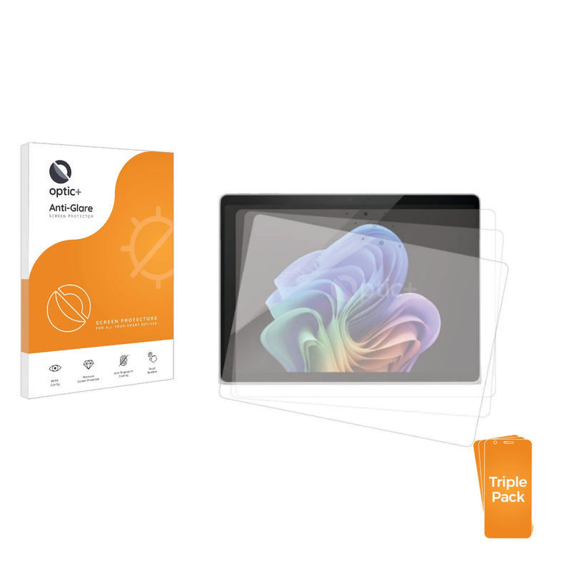 3-pack of Anti-Glare Screen Protectors for Microsoft Surface Pro Copilot+ 13