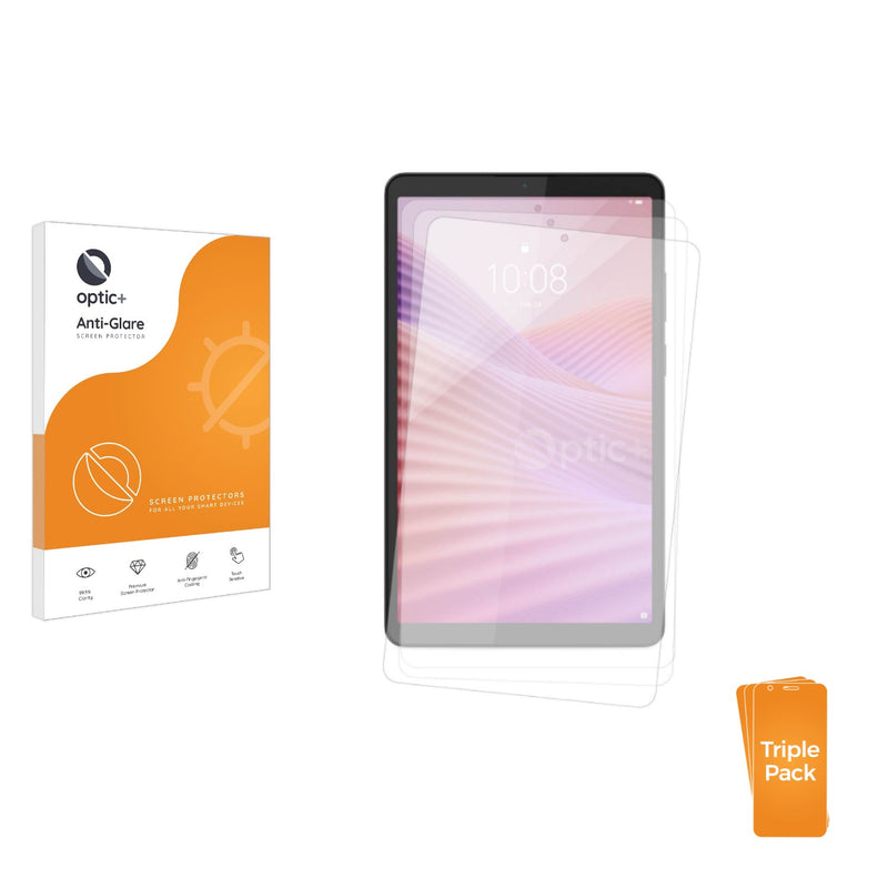 3-pack of Anti-Glare Screen Protectors for Lenovo Tab One 8.7