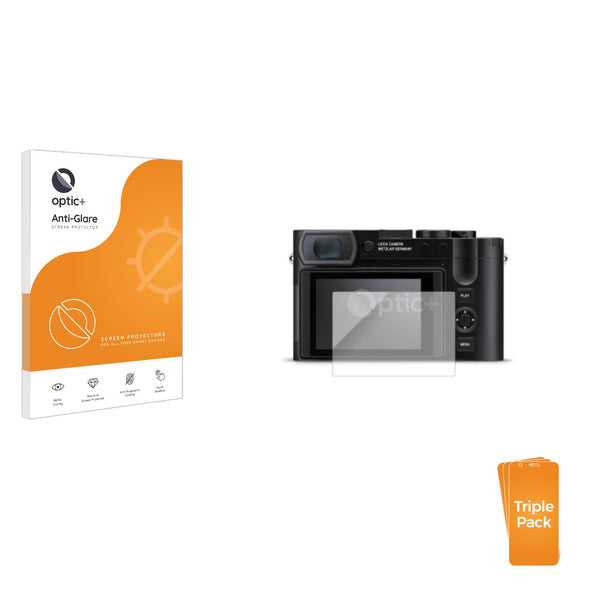 3-pack of Anti-Glare Screen Protectors for Leica Q3 43