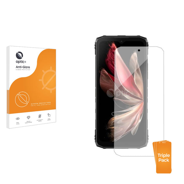 3-pack of Anti-Glare Screen Protectors for Doogee Blade 10 Ultra