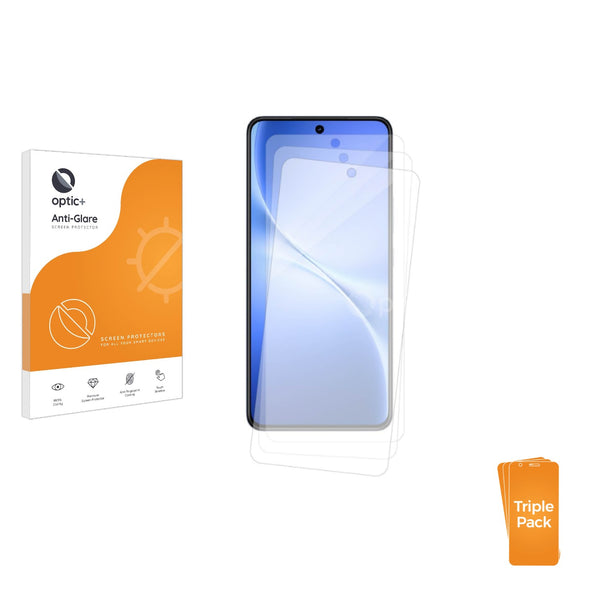 3-pack of Anti-Glare Screen Protectors for Vivo V60 Lite 4G