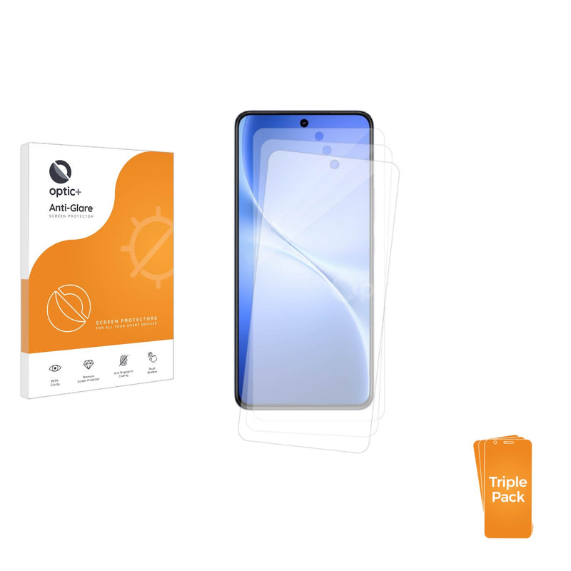 3-pack of Anti-Glare Screen Protectors for Vivo V60 Lite 4G