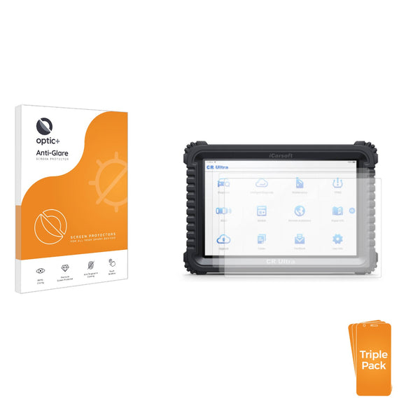 3-pack of Anti-Glare Screen Protectors for iCarsoft CR Ultra