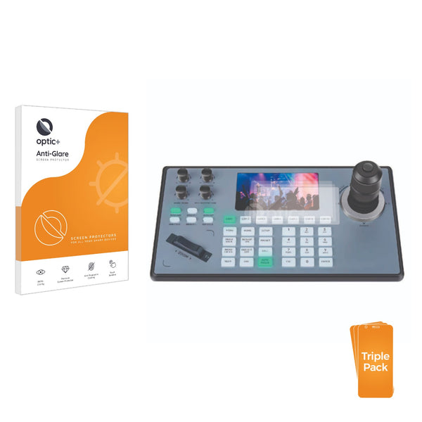 3-pack of Anti-Glare Screen Protectors for Tenveo TEVO-KB200PRO