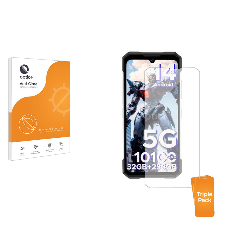 3-pack of Anti-Glare Screen Protectors for Doogee S200