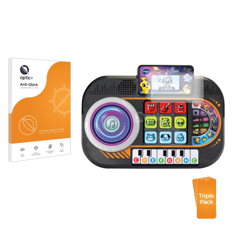 3-pack of Anti-Glare Screen Protectors for Vtech Mini mixing console