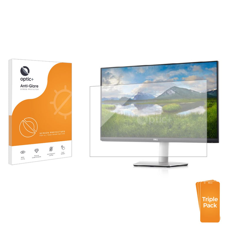 3-pack of Anti-Glare Screen Protectors for Dell 27" 4K UHD Monitor - S2721QS