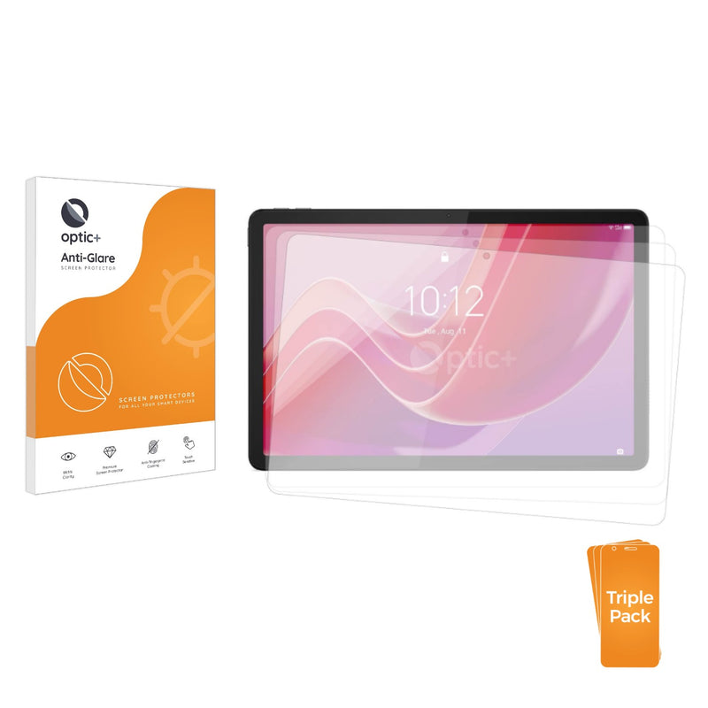 3-pack of Anti-Glare Screen Protectors for Lenovo Tab K11e
