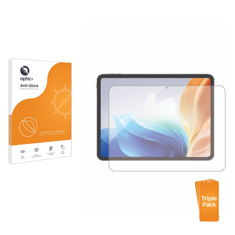 3-pack of Anti-Glare Screen Protectors for Oppo Pad Neo LTE