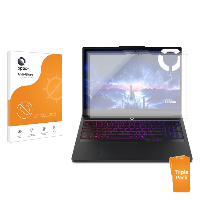 3-pack of Anti-Glare Screen Protectors for Lenovo Legion 7i Gen 10 16"