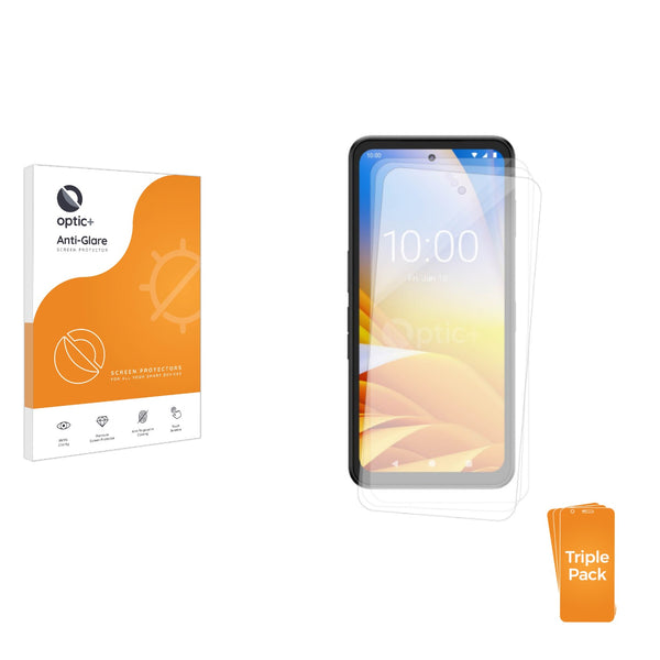 3-pack of Anti-Glare Screen Protectors for Zebra EM45