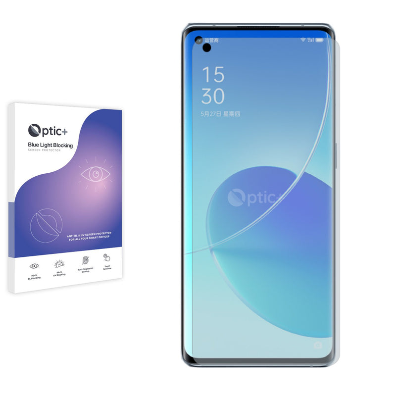 Optic+ Blue Light Blocking Screen Protector for Oppo Reno 6 Pro 5G