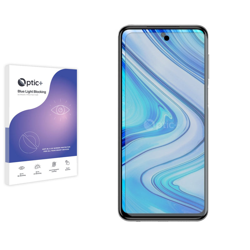 Optic+ Blue Light Blocking Screen Protector for Xiaomi Redmi Note 9S