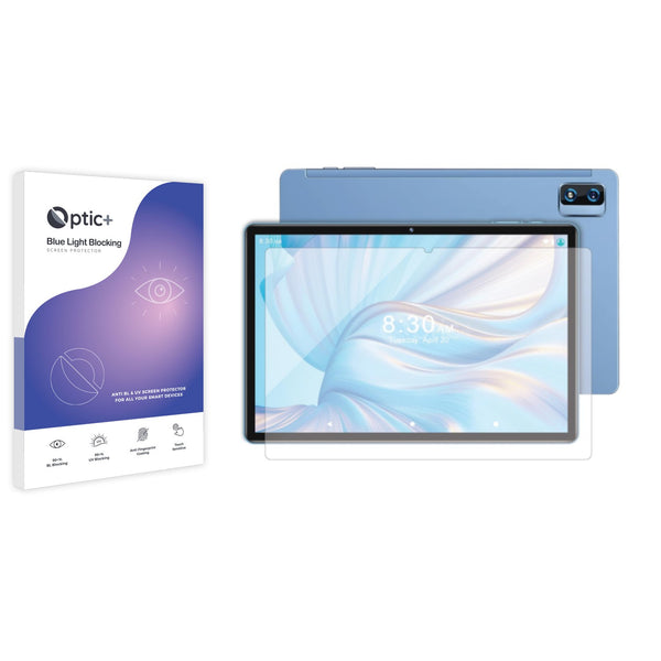 Optic+ Blue Light Blocking Screen Protector for Yestel T10 10 Inch