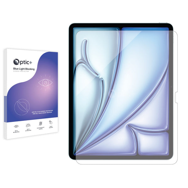 Optic+ Blue Light Blocking Screen Protector for Apple iPad Air 13" 2024