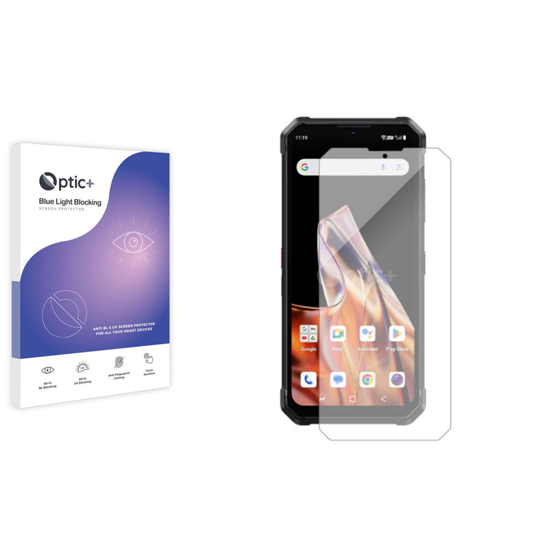 Blue Light Blocking Screen Protector for Fossibot F106 Pro.