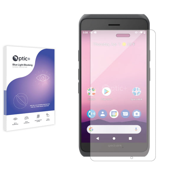 Optic+ Blue Light Blocking Screen Protector for Spectralink Versity 95 Series