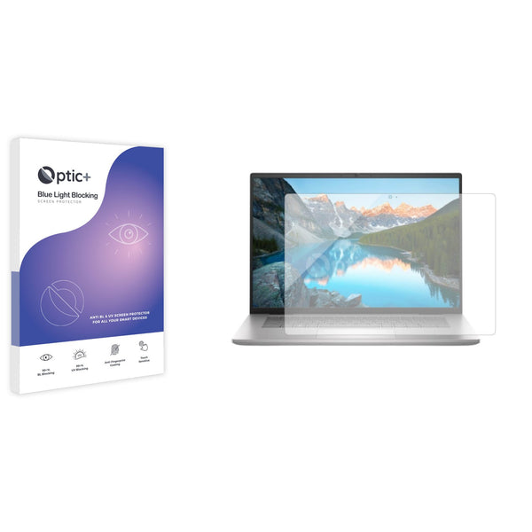 Blue Light Blocking Screen Protector for Dell Inspiron 16 7630 Laptop.