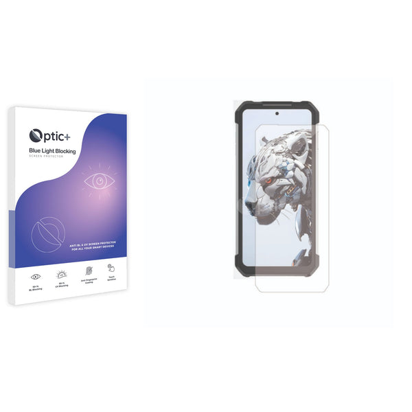 Optic+ Blue Light Blocking Screen Protector for Unihertz Tank 3 Pro