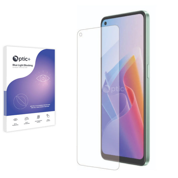 Optic+ Blue Light Blocking Screen Protector for Oppo F21 Pro 5G