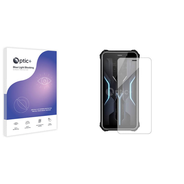 Optic+ Blue Light Blocking Screen Protector for Fossibot F101P