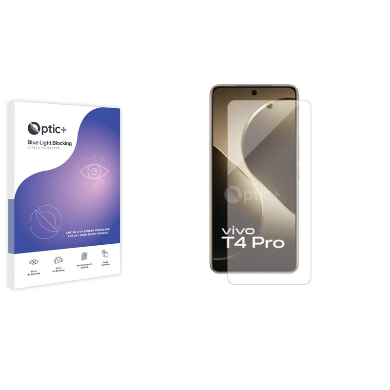 Blue Light Blocking Screen Protector for Vivo T4 Pro.
