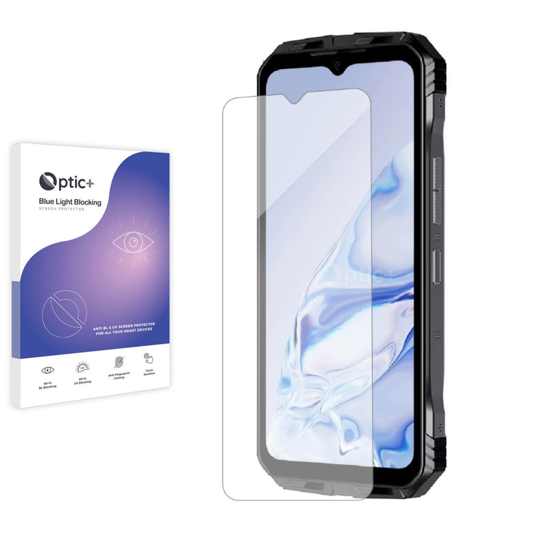 Optic+ Blue Light Blocking Screen Protector for Doogee S100 Helio G99