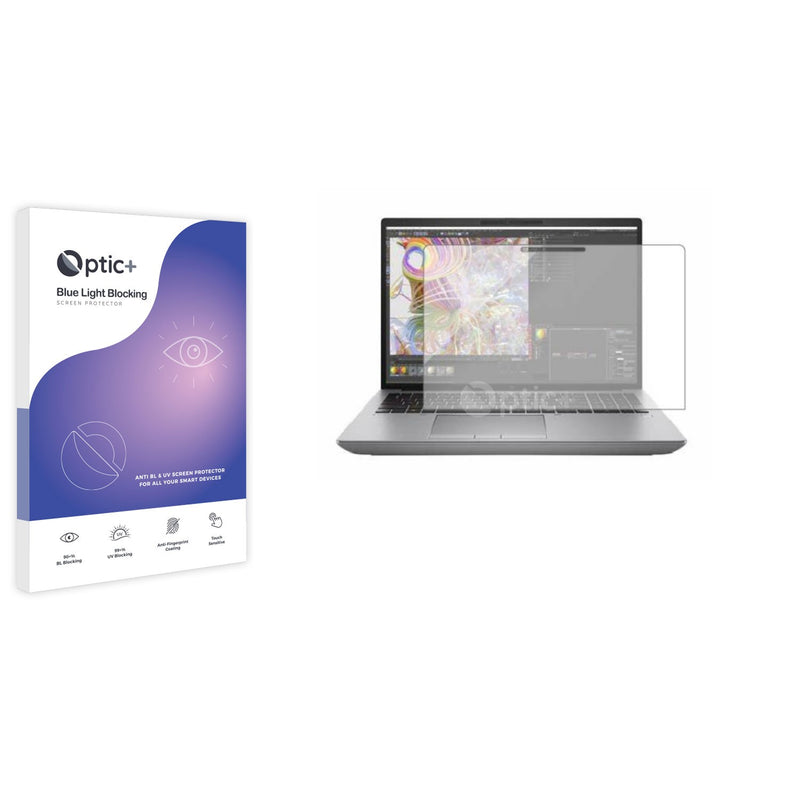 Blue Light Blocking Screen Protector for HP ZBook Fury 16 G9.