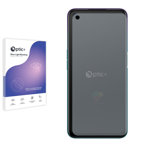 Optic+ Blue Light Blocking Screen Protector for Oppo A72