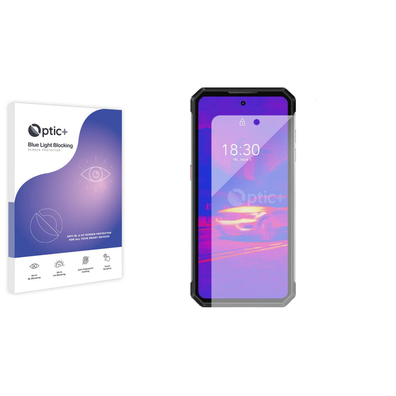 Optic+ Blue Light Blocking Screen Protector for Oukitel WP21 Ultra