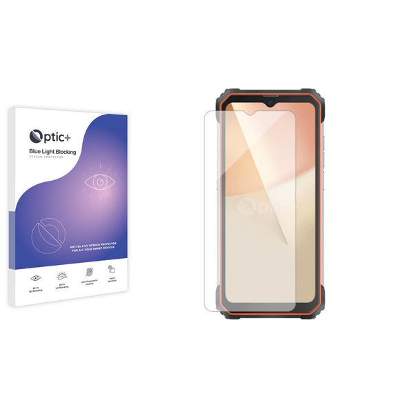 Optic+ Blue Light Blocking Screen Protector for Blackview BL8800 5G