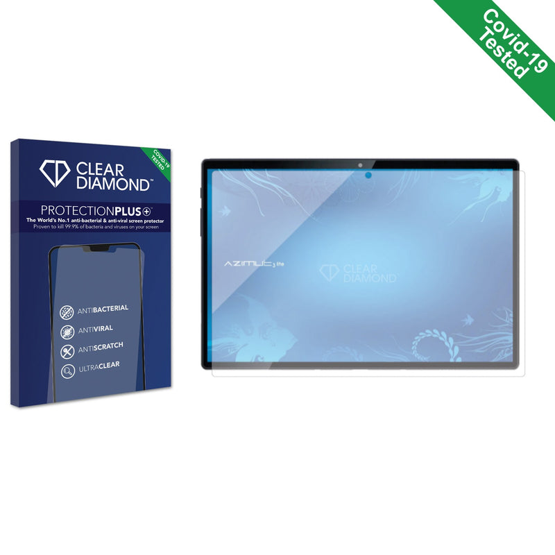 Clear Diamond Anti-viral Screen Protector for Mediacom SmartPad  Azimut 3 Lite 4G