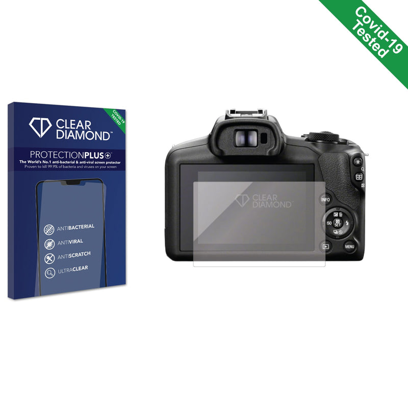 Clear Diamond Anti-viral Screen Protector for Canon EOS R100