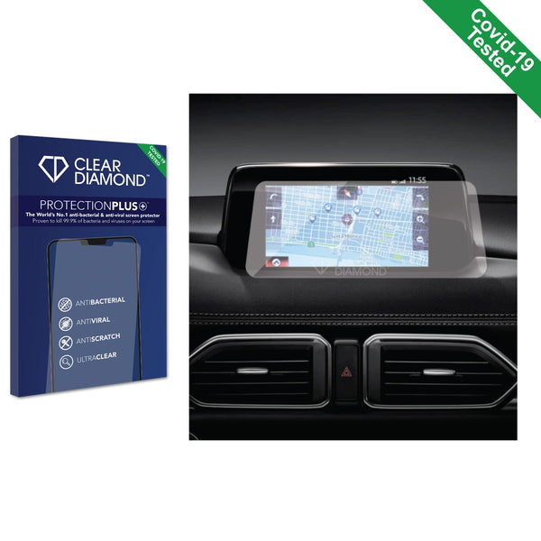 Clear Diamond Anti-viral Screen Protector for Mazda CX5 2017 Infotainment System
