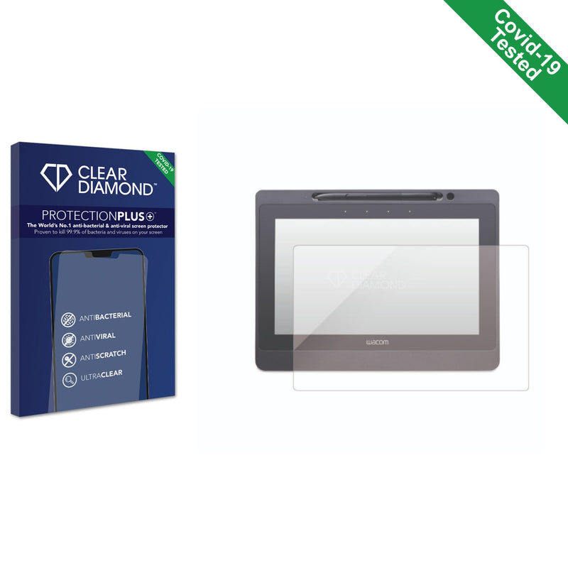 Clear Diamond Anti-viral Screen Protector for Wacom DTC121