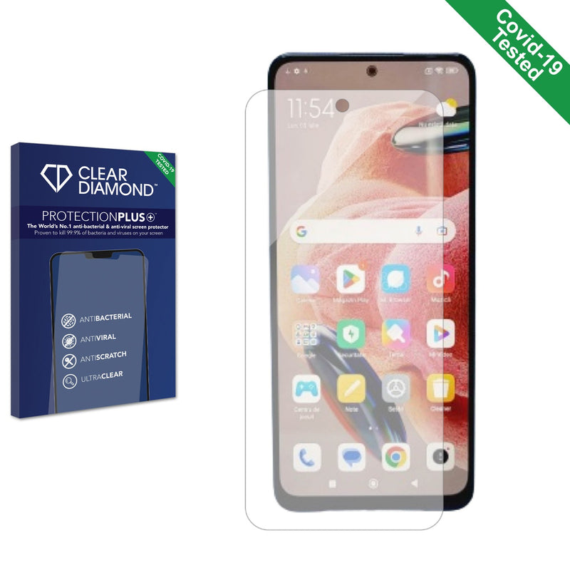 Clear Diamond Anti-viral Screen Protector for Xiaomi Redmi Note 12 Pro 4G