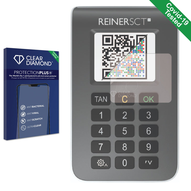 Clear Diamond Anti-viral Screen Protector for REINER SCT tanJack photo QR