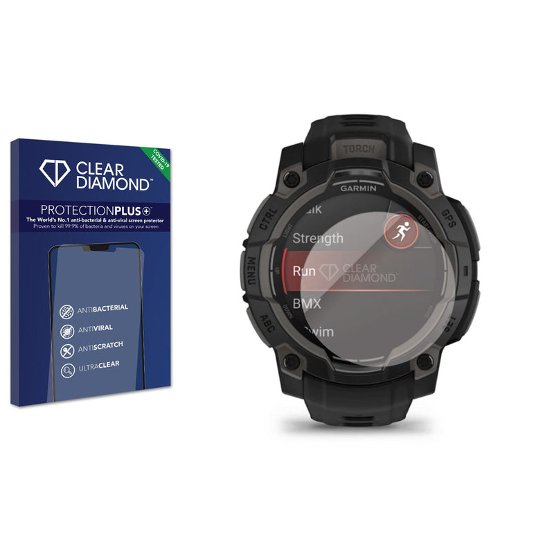 Anti-bacterial Screen Protector for Garmin Instinct 3 (45mm)