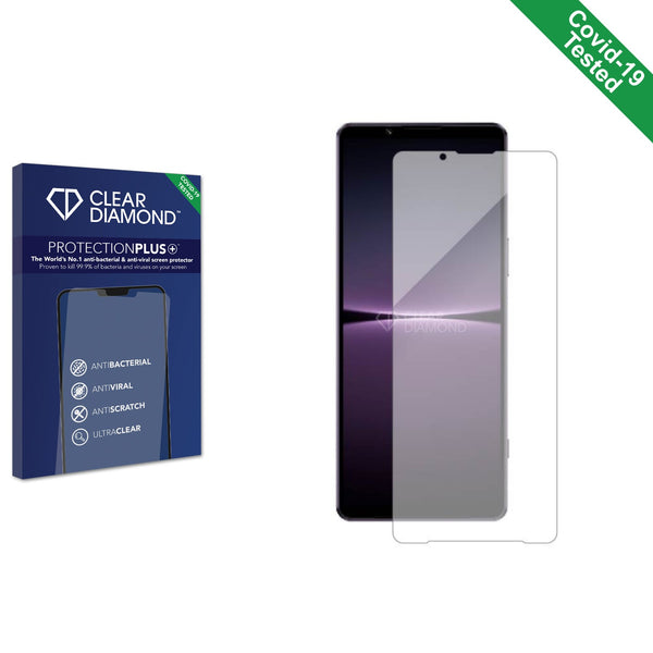 Clear Diamond Anti-viral Screen Protector for Sony Xperia 1 IV