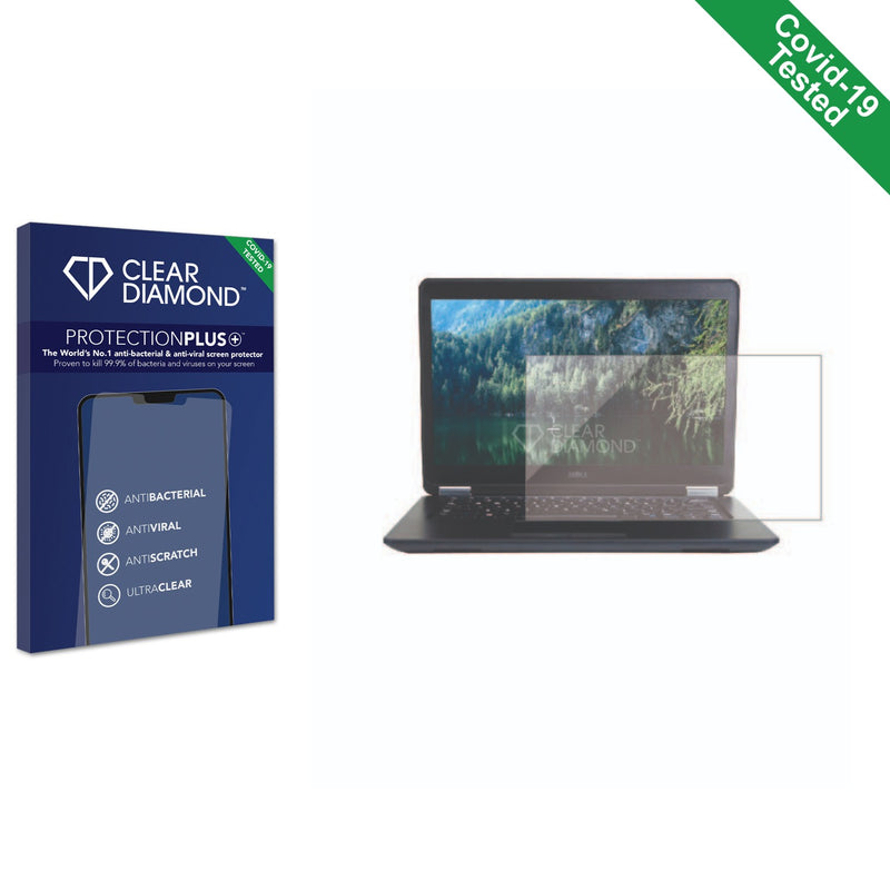 Clear Diamond Anti-viral Screen Protector for Dell Latitude 7450 Laptop