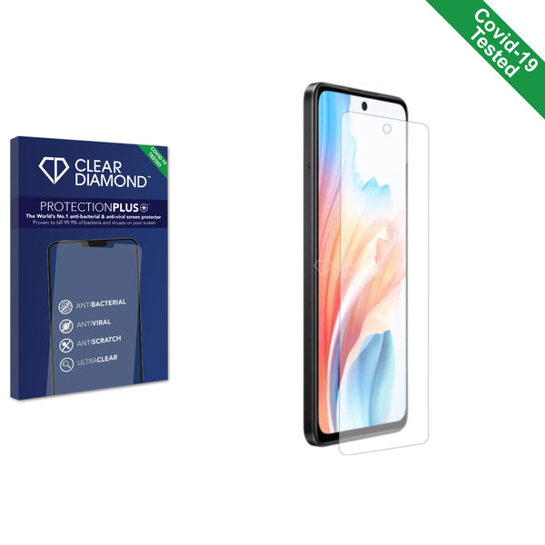 Clear Diamond Anti-viral Screen Protector for Oppo A2