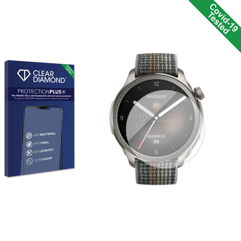 Clear Diamond Anti-viral Screen Protector for Huami Amazfit Balance