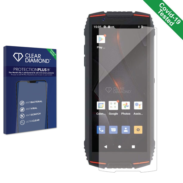 Clear Diamond Anti-viral Screen Protector for Cubot King Kong  Mini 3