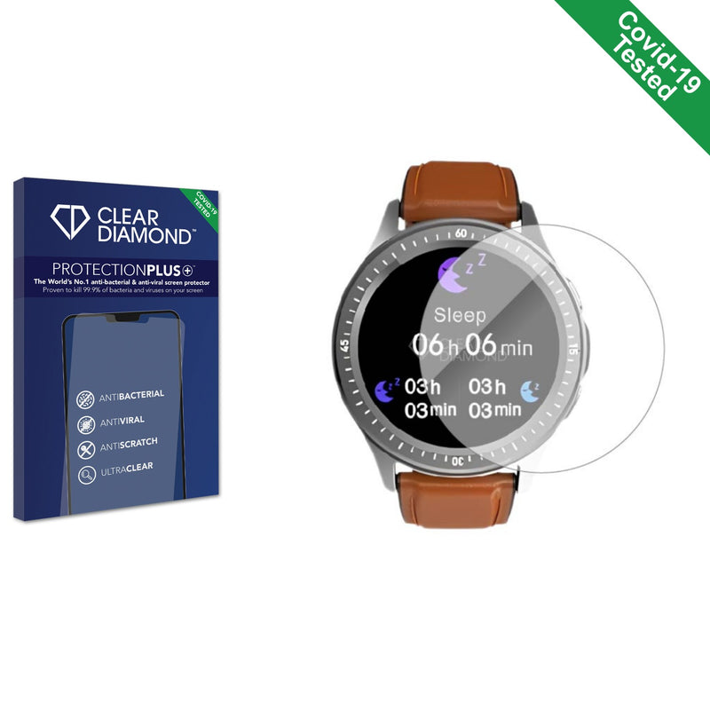 Clear Diamond Anti-viral Screen Protector for Loyaa Smartwatch 1.28"