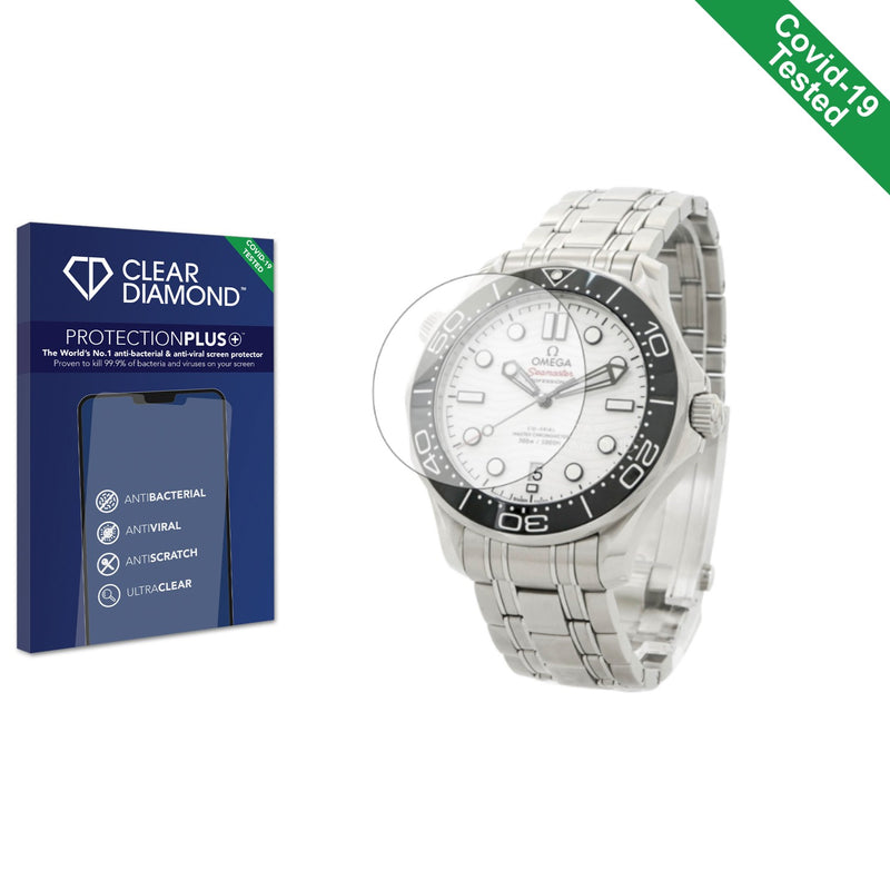 Clear Diamond Anti-viral Screen Protector for Omega Seamaster Diver 300M (42 mm)