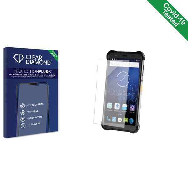 Clear Diamond Anti-viral Screen Protector for Newland SD55 Lynx II