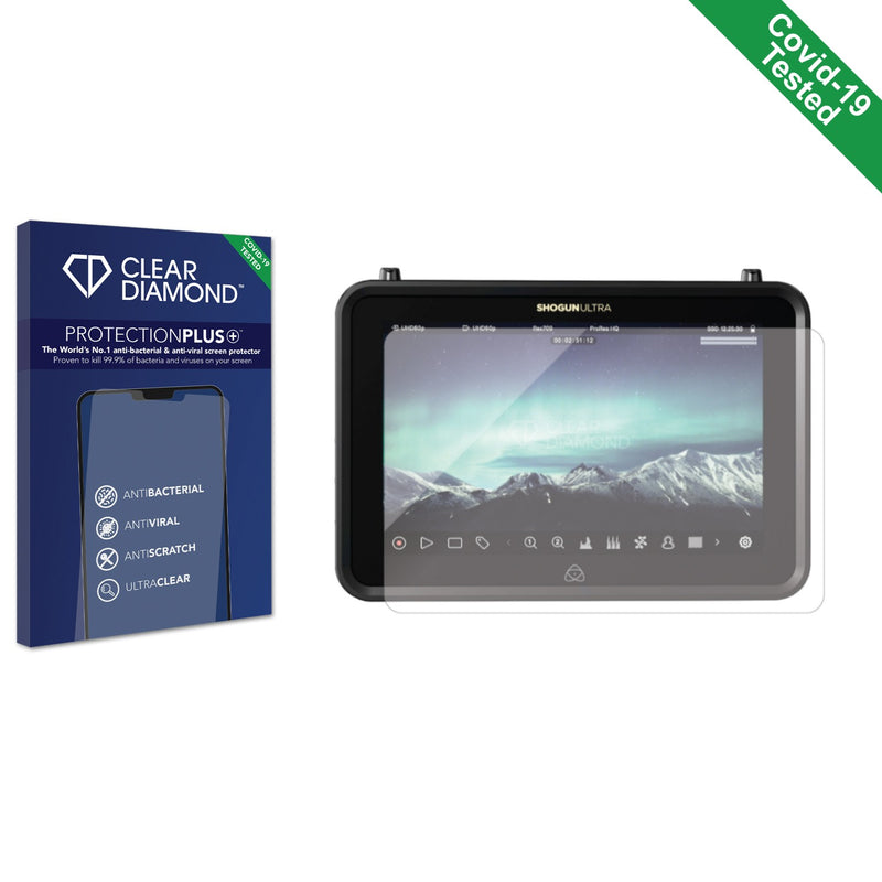 Clear Diamond Anti-viral Screen Protector for Atomos Shogun Ultra 7"