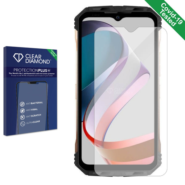 Clear Diamond Anti-viral Screen Protector for Doogee V30T