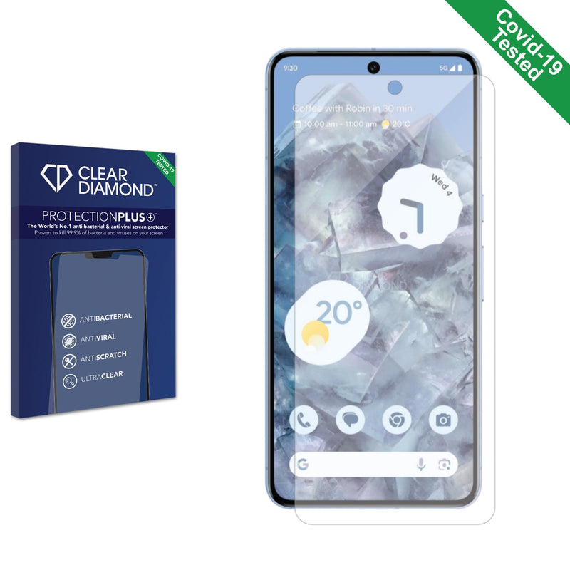 Clear Diamond Anti-viral Screen Protector for Google Pixel 8 Pro