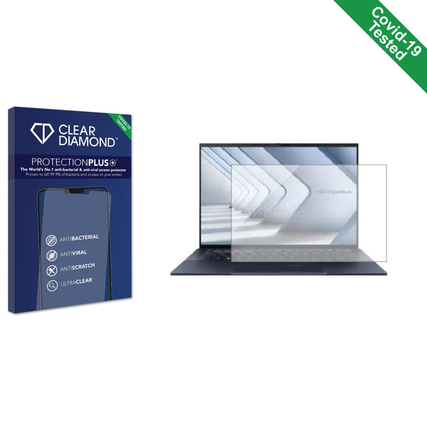 Clear Diamond Anti-viral Screen Protector for ASUS ExpertBook B9 B9403